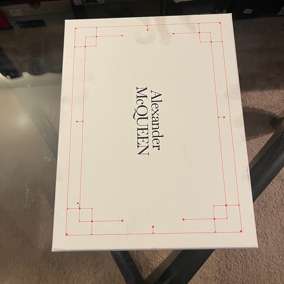 Alexander McQueen Leather slides brand new 9 42 - Picture 3 of 6